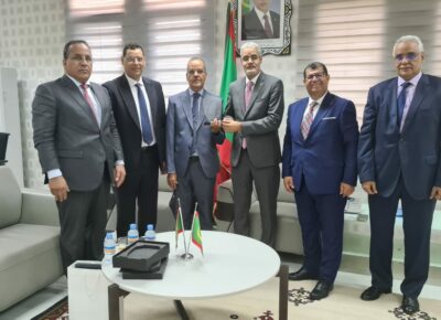 79e5b13a-9bd8-4cb1-a36c-7abebdcbd140-1 The Maghreb Bank for Investment and Foreign Trade visits His Excellency the Minister of Economy and Finance, Mr. Sid Ahmed Ould Abouh, at the Ministry of Finance in the Islamic Republic of Mauritania.